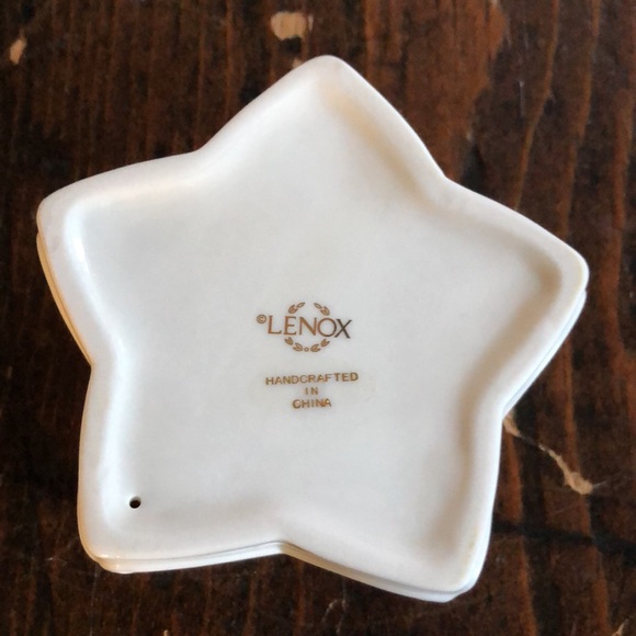 Lenox Yuletide Christmas Star Tea Light candle holder - Picture 2 of 2